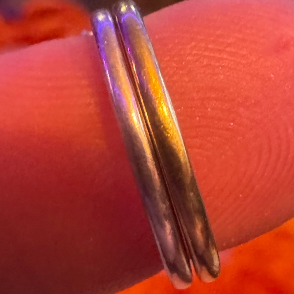 Pandora Silver Sun and Moon Ring Set - Picture 8 of 9